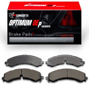 GMC Sierra 3500 HD Brake Pads - Front - R1 Concepts - Optimum OE - `20-`26